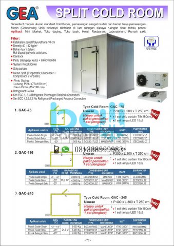 COLD ROOM - Bali Coolers: GEA, GETRA, RSA, SANDEN INTERCOOLER ...