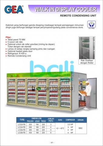 COLD ROOM - Bali Coolers: GEA, GETRA, RSA, SANDEN INTERCOOLER ...