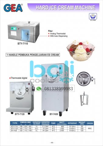 ICE CREAM & CABINET ICE PACK MACHINE - Bali Coolers: GEA, GETRA, RSA ...