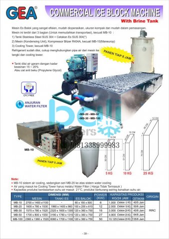 ICE MAKER - Bali Coolers: GEA, GETRA, RSA, SANDEN INTERCOOLER ...