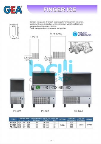 ICE MAKER - Bali Coolers: GEA, GETRA, RSA, SANDEN INTERCOOLER ...