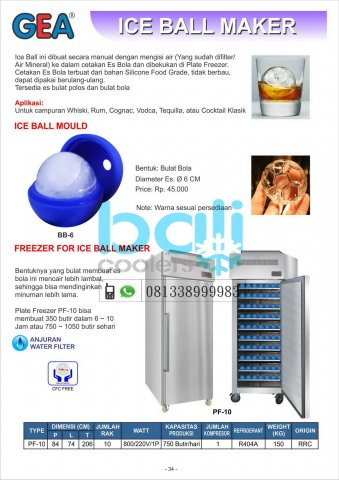 ICE MAKER - Bali Coolers: GEA, GETRA, RSA, SANDEN INTERCOOLER ...